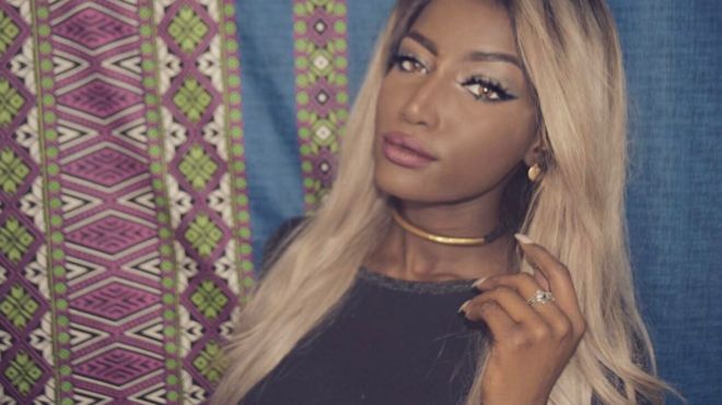 First black Saudi beauty vlogger Abeer Sinder: "There is no such thing as 'black but beautiful'."