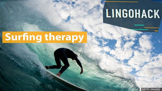 Aprenda inglês com reportagem sobre terapia nas ondas que está mudando a vida de pacientes.