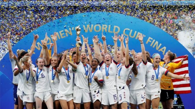 Женщины США выиграли чемпионат мира