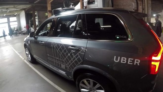 Беспилотное такси Uber