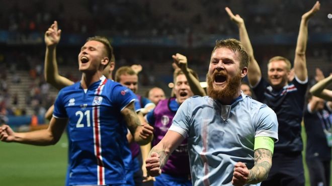 Исландские футболисты