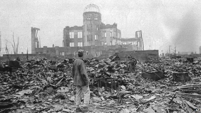 Хиросима после бомбы