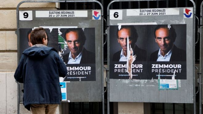 Zemmour n'a pas officiellement annoncé sa candidature à l'élection présidentielle française, mais une campagne de soutien à sa candidature a déjà commencé
