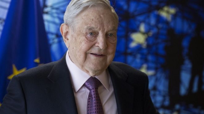 Quem é George Soros, o megainvestidor bilionário que virou alvo de militantes brasileiros _101806261_epasoros