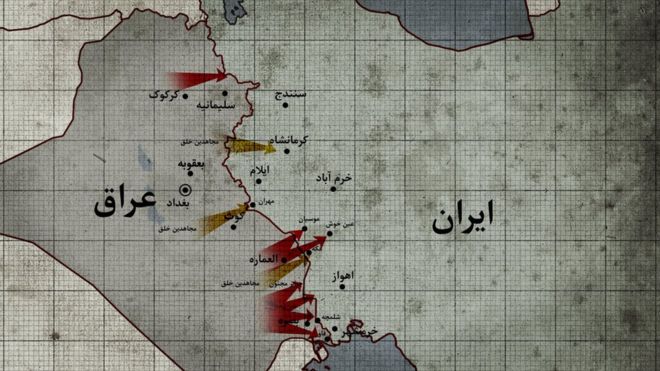 حملات ارتش عراق و نیروهای سازمان مجاهدین خلق در اواخر جنگ