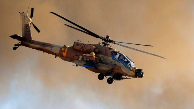 சிரியாவில் இரான் இலக்குகள் மீது இஸ்ரேல் கடும் தாக்குதல்