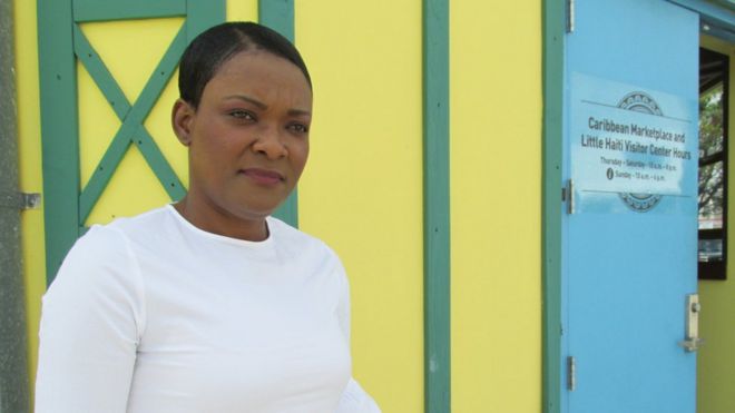 Emmanuella Fleurimont, terapista haitiana que vive en Miami.