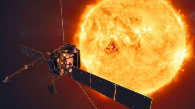 சூரியனுக்கு நெருக்கமான புள்ளியை அடைந்த சோலோ விண்கலன்