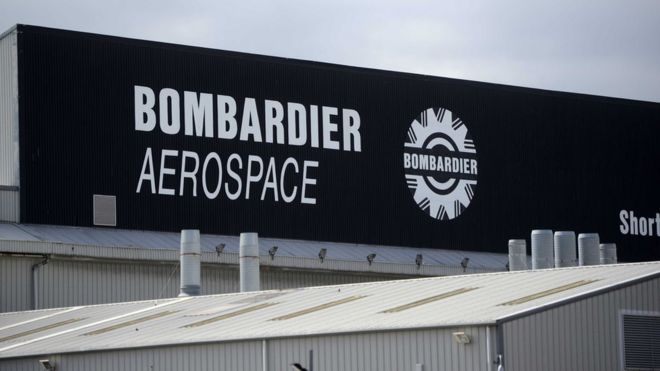 Аэрокосмический завод Bombardier в Белфасте