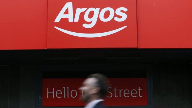 Argos store sign