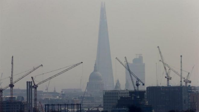 Лондон, смог