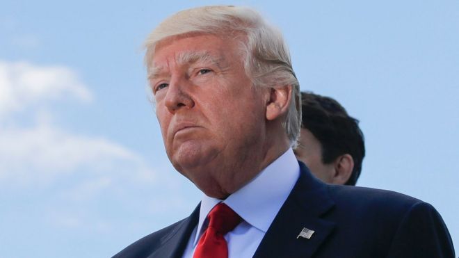 US President Donald Trump, 27 May 2017