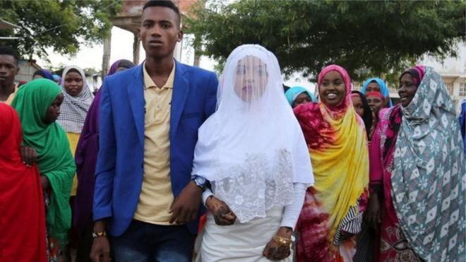 сомалийские молодожены
