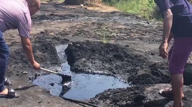 Oil spill for Kegbara Dere