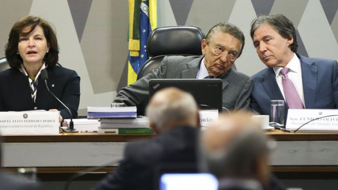 Raquel Dodge em sabatina no Senado