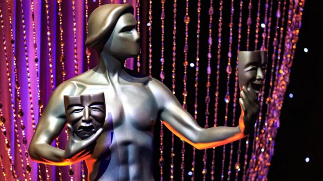Статуя «Актер» демонстрировалась во время 22-й ежегодной премии Гильдии киноактеров 30 января 2016 года в Лос-Анджелесе