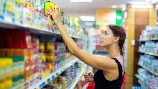 woman shopping