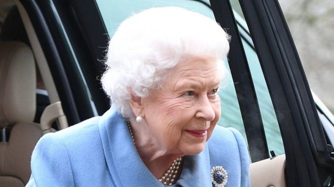 The Queen visiting Sandringham Women's Institute
