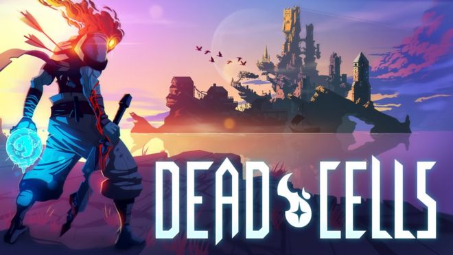 Произведение рекламы видеоигры Dead Cells.