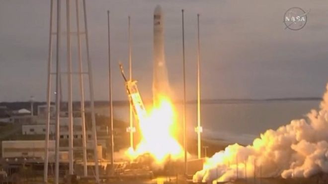Антарес стартує у США
