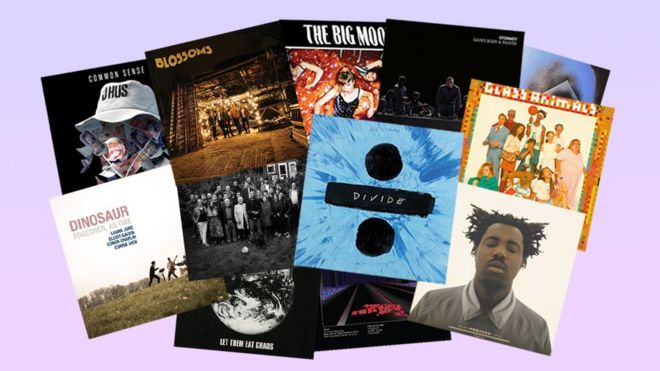 Альбомы, номинированные на приз Mercury 2017 года