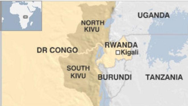 Ramani ya taifa la DRC