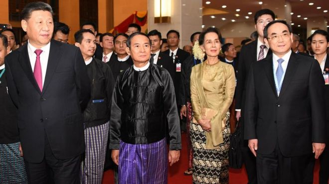 တရုတ်တစ်နိုင်ငံတည်းမူကို အစိုးရရော တပ်မတော်ကပါ ထောက်ခံတယ်လို့ သမ္မတရှီကို ပြောခဲ့ပါတယ်။