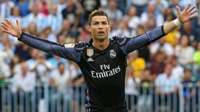 Cristiano Ronaldo celebra su último gol