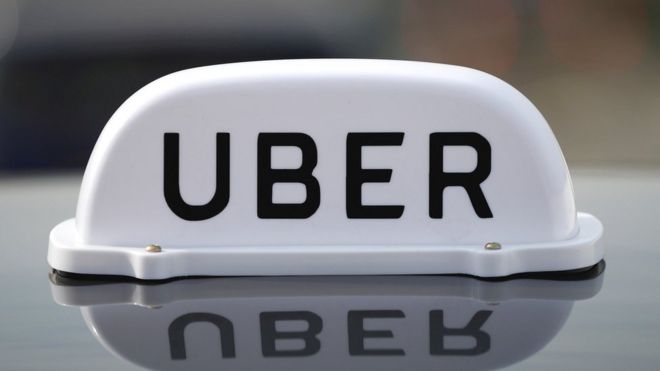 Uber логотип