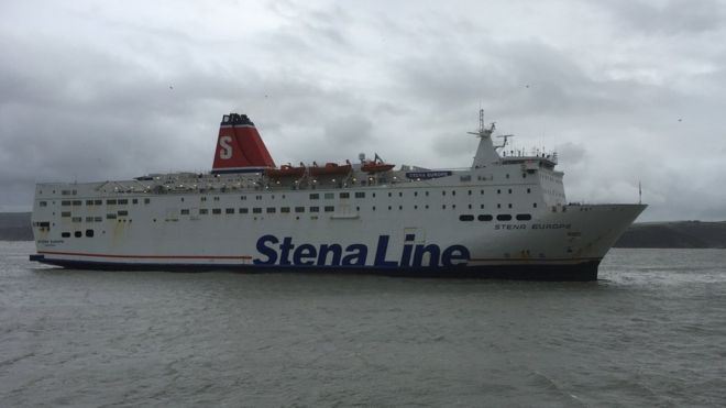 Паром Stena Line в Fishguard