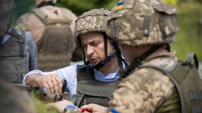 Зеленський на Луганщині