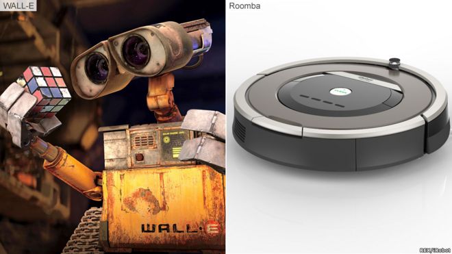 Wall-E и Roomba