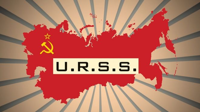 Mapa de la URSS