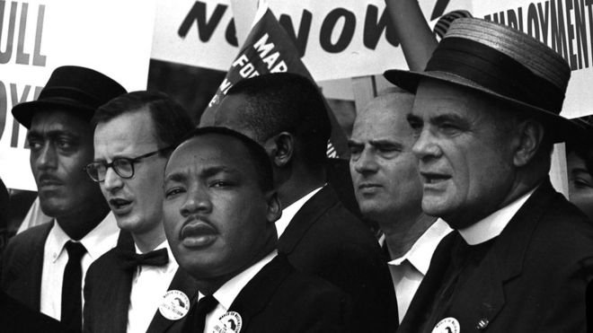 Martin Luter King tokom govora u Vašingtonu