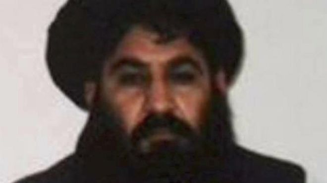 Mullah Akhtar Mohammad Mansour, new leader of the Taliban militants, is seen in this undated handout photograph by the Taliban