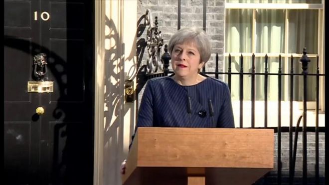 英国、6月8日に総選挙へ　市民の反応は