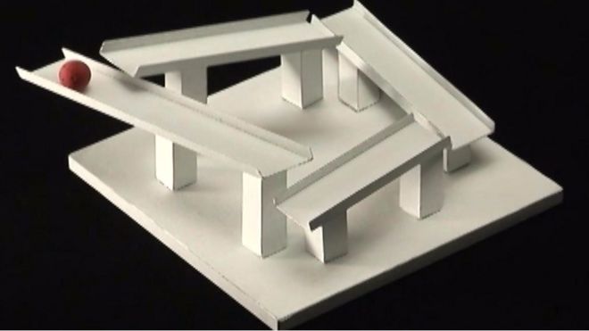 Ilusión óptica del matemático Kokichi Sugihara