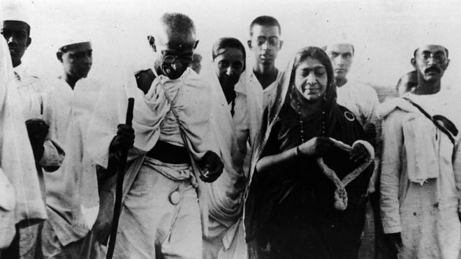 راهپیمایی نمک گاندی