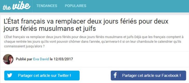 Ложный французский заголовок сайта