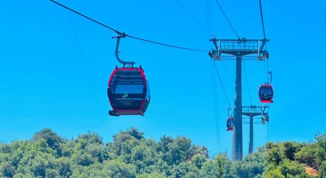 عربة تلفريك عجلون