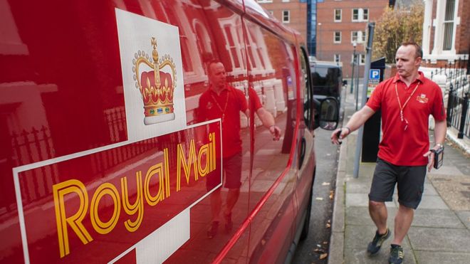Royal Mail рабочий