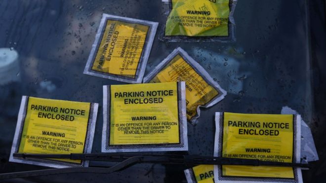 Штрафы за парковку