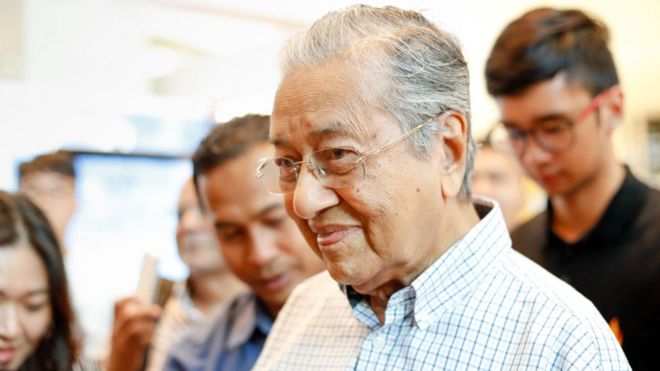 Thủ tướng Malaysia Mahathir Mohamad (hình tháng 8/2019)