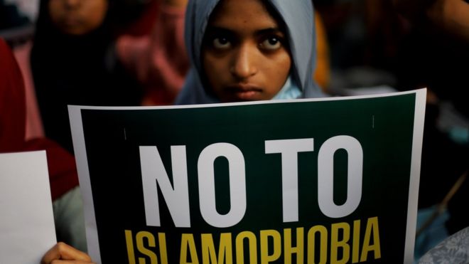 من تظاهرة ضد الإسلاموفوبيا في الهند