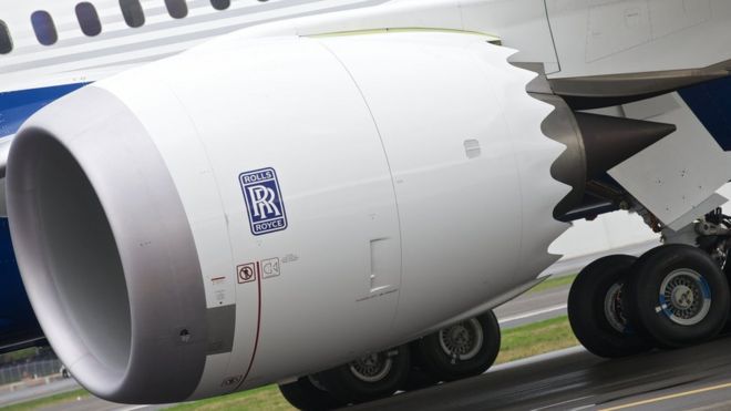 Двигатель Rolls-Royce на Boeing 787