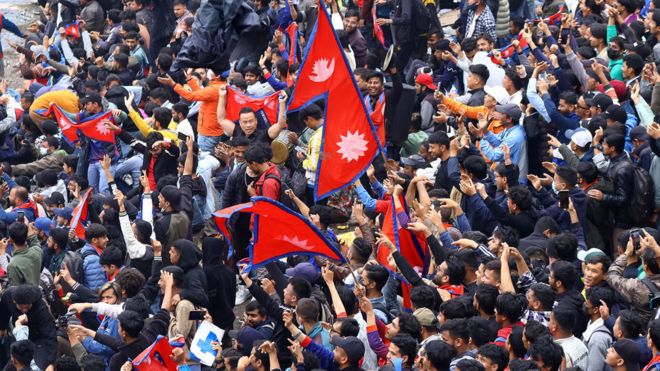 कीर्तिपुरमा हर्षोल्लास गर्दै नेपाली क्रिकेटप्रेमीहरू