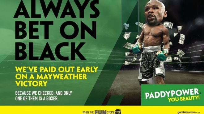 Banned Paddy Power Ad