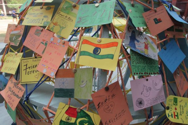 Письма и открытки из Индии в Лахорской школе