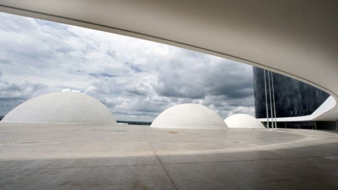vista da sede do TSE em Brasília