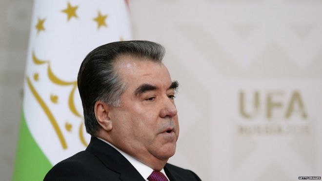Президент Таджикистана Эмомали Шарипович Рахмон (Рахмонов)
